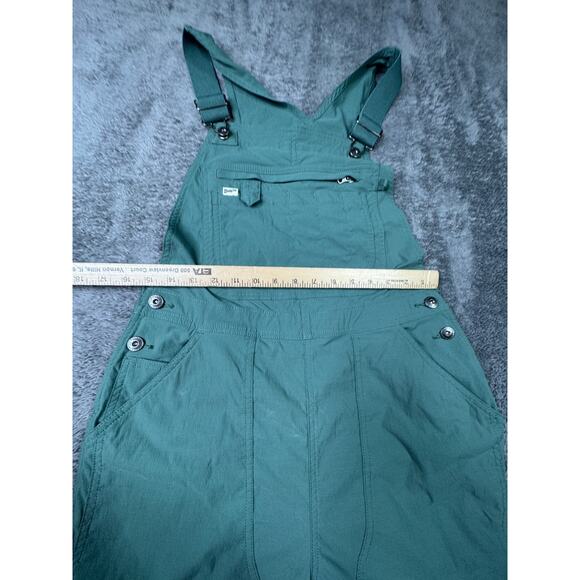 Duluth Trading Co Overalls Womens Sx31 Fir Green Ripstop Heirloom Gardening Bibs - Picture 8 of 13